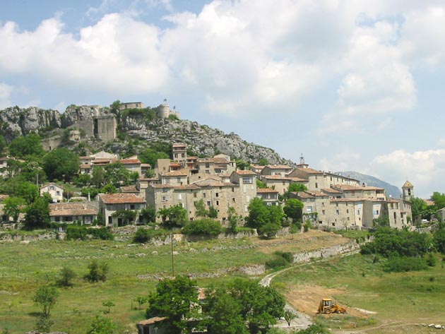 photo Trigance provence