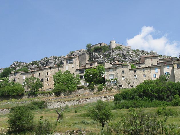 photo Trigance provence