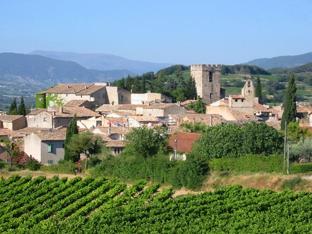 photo Villedieu provence