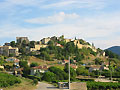 Le village de Faucon dans le Vaucluse