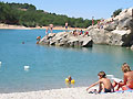 Plage du Lac de Sainte Croix � Bauduen en Verdon
