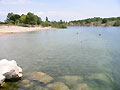 Plage du village de Cadenet