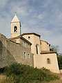 Eglise, remparts de Cairanne