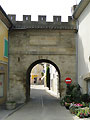 rue, arche de Camaret sur Aigues