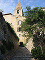 Escalier en pierre au Crestet