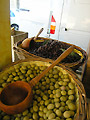 Les olives sur le march� de Martigues