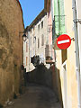 Ruelle de la ville de Nyons