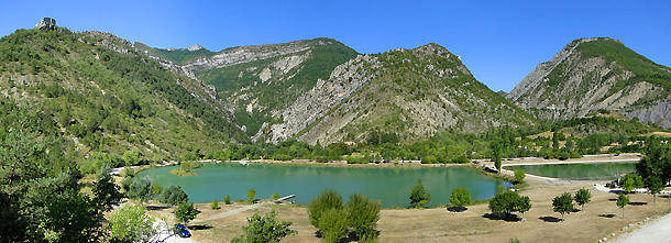 lake of cornillon sur l'oule