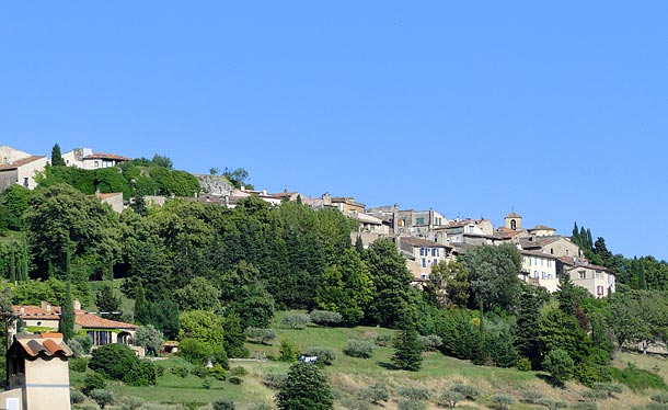 panoramique village of tourtour