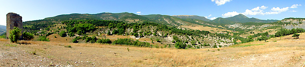 vue panormique de verclause