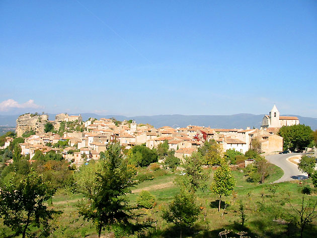 photo Saignon provence